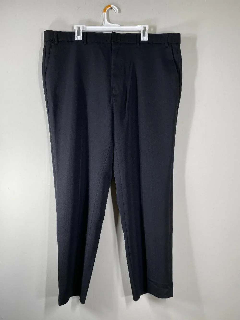 Vintage Levi's Action Slacks Men's 44 x 32 High Rise Black Office Career VTG